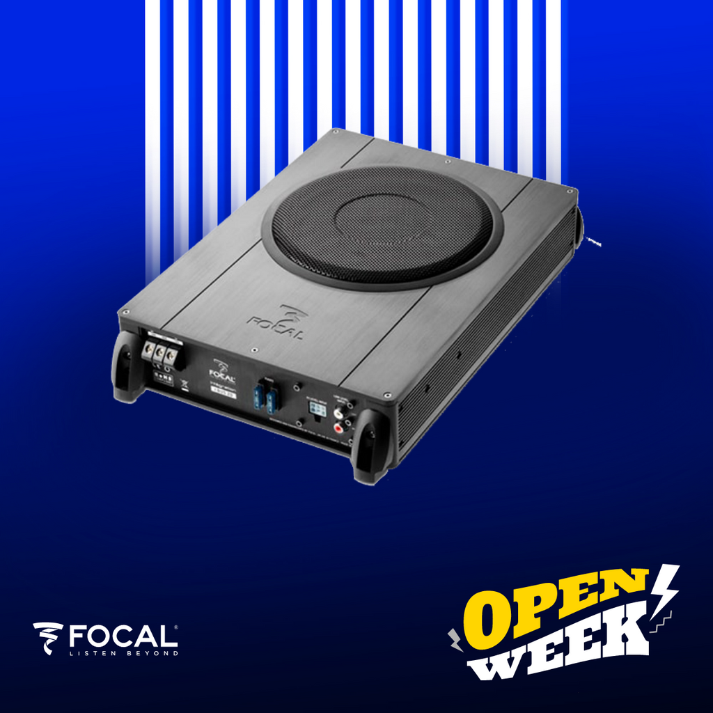 Flat subwoofer online with amplifier