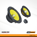 Ground Zero -TITANIUM 3 Way Component Active Speakers 120W RMS (Ref: GZTC 165.3 ACT)