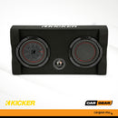 Kicker Down-Firing Subwoofer 8" CompRT 2-Ohm Enclosure (Ref: 48TRTP82)