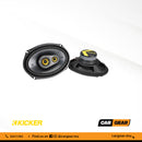 Kicker 46CSC6934 CS Series 6"x9" 3-way car speakers