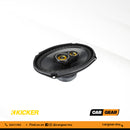 Kicker 46CSC6934 CS Series 6"x9" 3-way car speakers