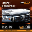 BUG GUARD HILUX REVO 2020 BLACK
