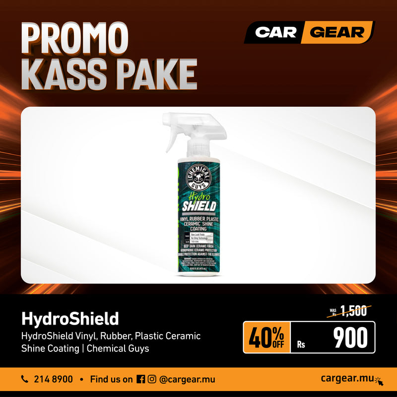 Chemical Guys Hydroshield Ceramic Vinyl, Rubber and Plastic 16oz