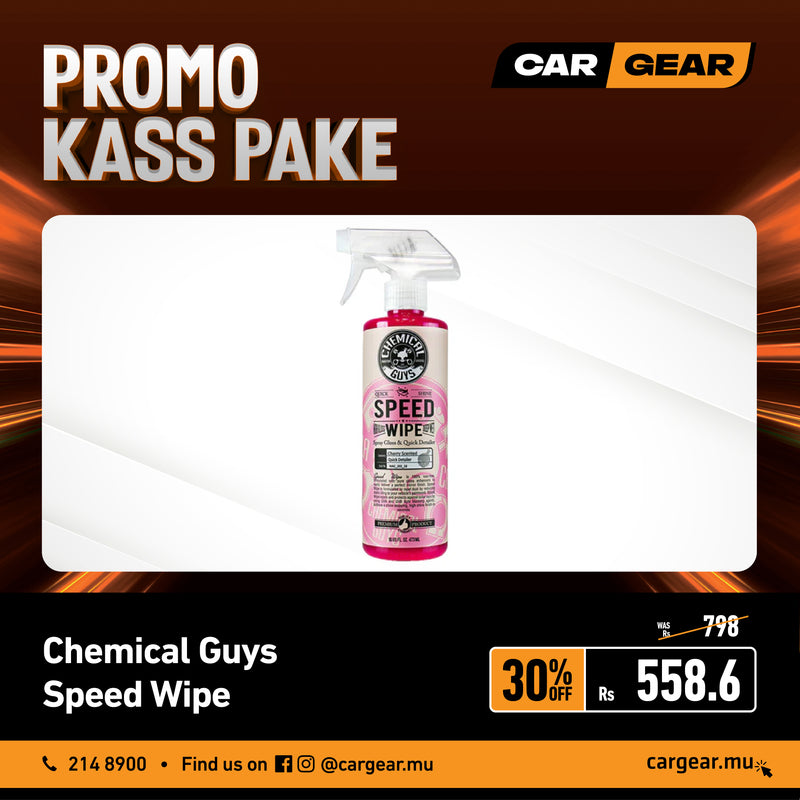 Chemical Guys Speed Wipe Spray & Streak Free Quick Shine