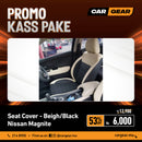 Nissan Magnite Beige & Black seat cover