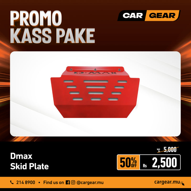 Isuzu d/max metal SKID Plate