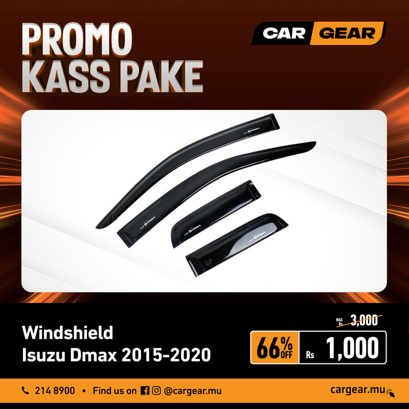 A RAIN SHIELD for Isuzu D-Max (2015-2020)