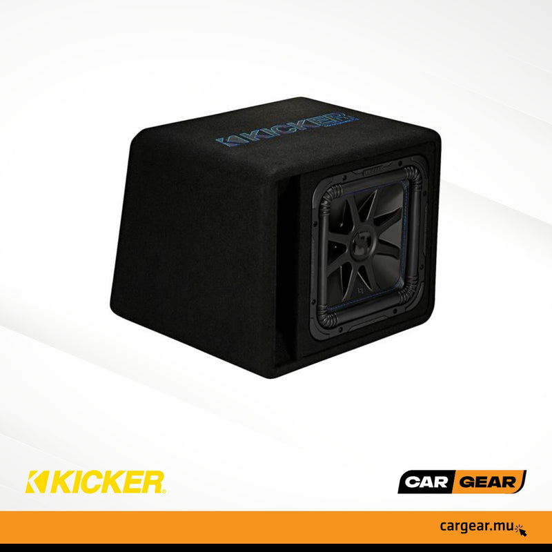 Kicker Subwoofer 12" Solo-Baric L7S 2 Ohm (750WRMS) in Loaded Vented Enclosure (ref: 44VL7S122)