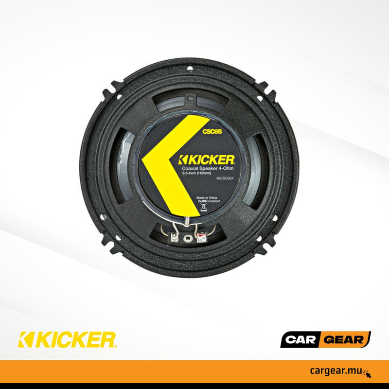 Kicker CS Coaxial Speakers 16cm (ref: 46CSC654)