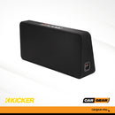 Kicker Subwoofer Slim CompRT Loaded Enclosure 8'' (ref: 43TCWRT84)