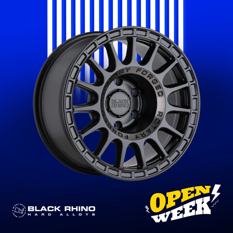 BLACK RHINO Wheels - 17'' SANDSTORM Gloss Black w/ Machined Ring (6x139.7)