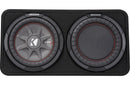 Kicker Subwoofer Slim CompRT Loaded Enclosure 8'' (ref: 43TCWRT84)