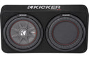 Kicker Subwoofer Slim CompRT Loaded Enclosure 8'' (ref: 43TCWRT84)