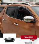 Door visor (windshield) for Navara NP300