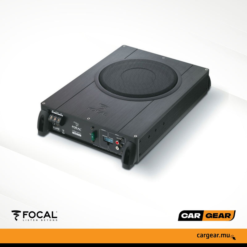 Focal Integration IBus 2.1 150W 8" 20cm Flat Active Subwoofer Enclosure with 2 Channel Amplifier