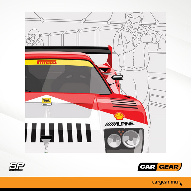 Ferrari F40 LM (SP Art Series Poster)