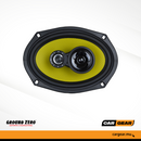 Ground Zero - TITANIUM Three Way 6x9 Speakers 130W RMS (Ref: GZTF 69X)