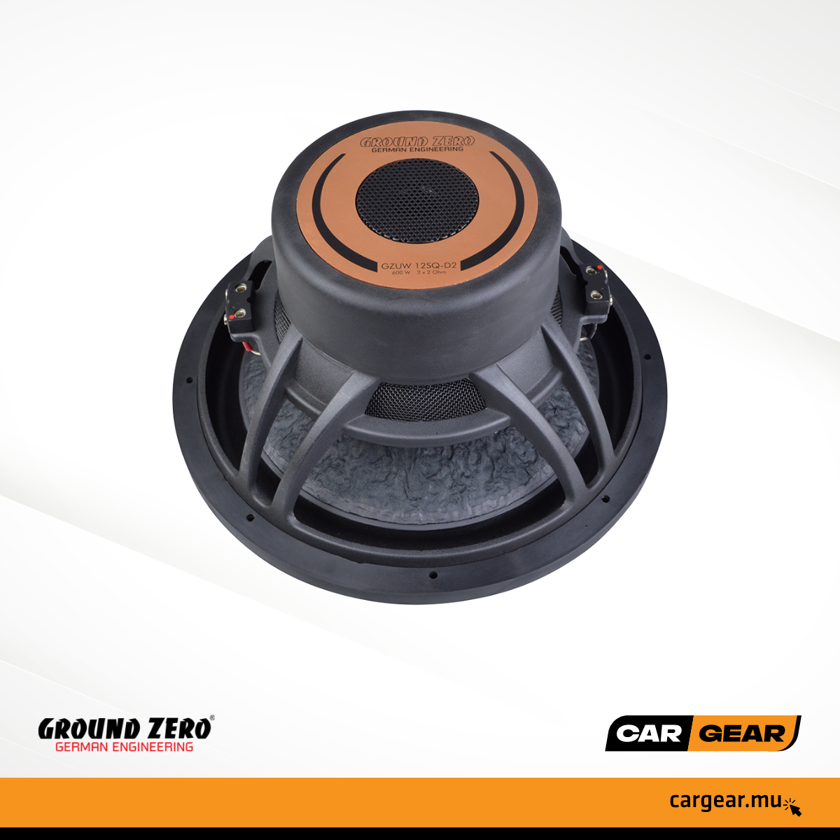 Ground Zero - URANIUM 12'' SQ Subwoofer 600W RMS (Ref: GZUW12SQ-D2)