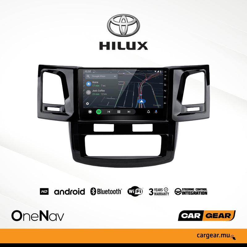 OneNav Android Multimedia for Toyota Hilux 2019+ (ref: ON018-2A10)