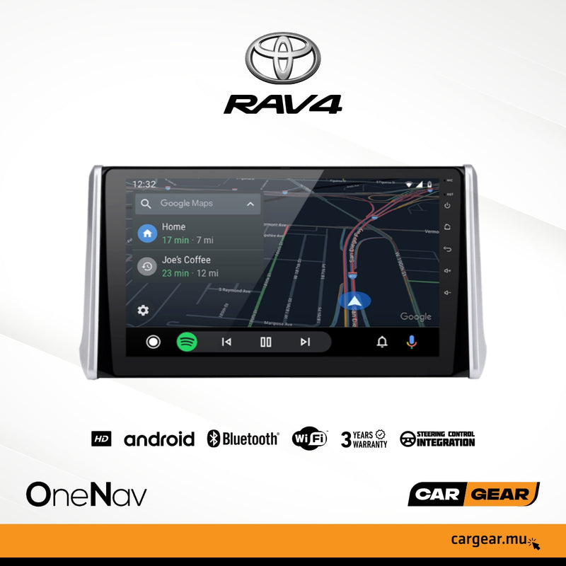 OneNav Android Multimedia for Toyota Rav4 2019+ (ref: ON012-1A10)