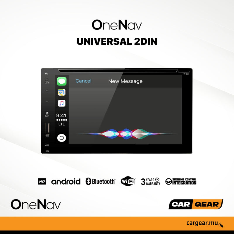 OneNav Android Multimedia Universal Double din 6.5''(ref: ON1626-A94)