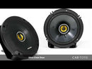 Kicker CS Coaxial Speakers 16cm (ref: 46CSC654)